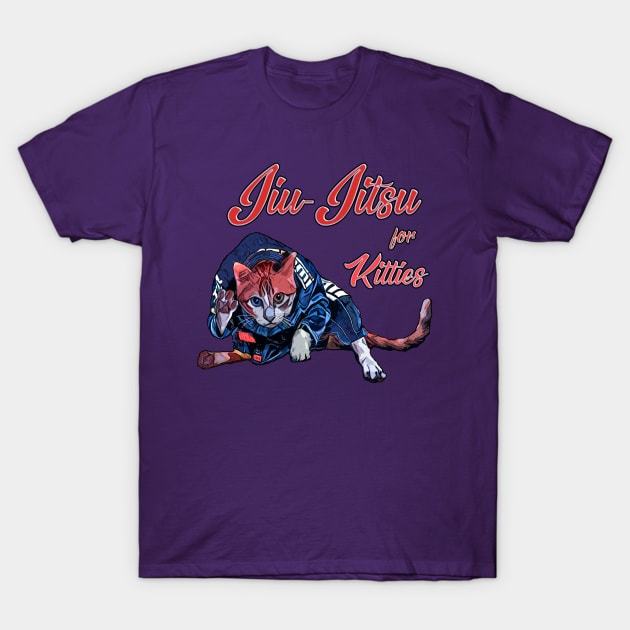 jiu jitsu is for kitties T-Shirt by huwagpobjj